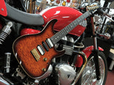 Ibanez Electric Guitar Premium AZ47P1QM-DEB Dragon Eye Burst inkl. Gigbag