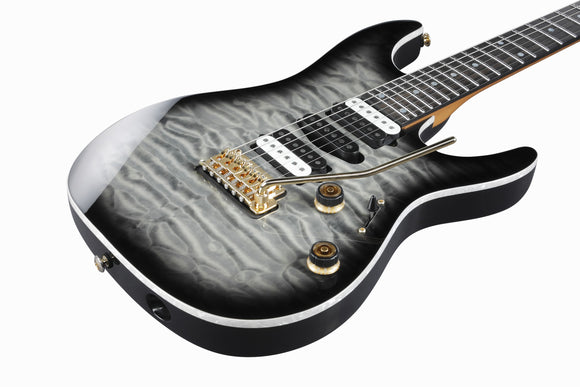 Ibanez Electric Guitar AZ47P1QM-BIB Premium Black Ice Burst inkl. Gigbag