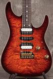Ibanez Electric Guitar AZ47P1QM-DEB Premium in Dragon Eye Burst inkl. Gigbag