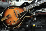 Ibanez Electric Guitar GB10-BS George Benson, Brown Sunburst, Hollowbody, Made in Japan