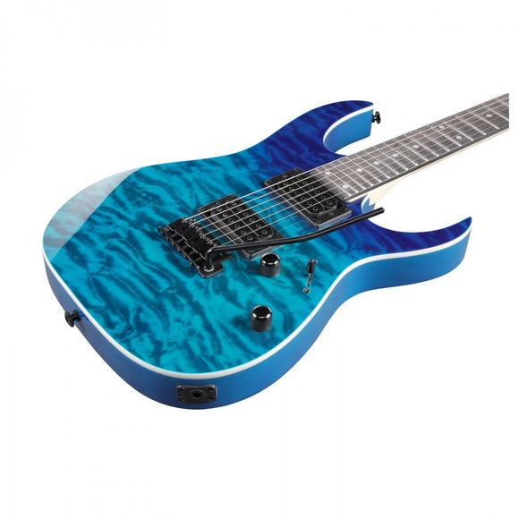 Ibanez Electric Guitar GRG120QASP Blue Gradiation
