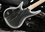 Ibanez Electric Bass Fretless GWB25TH-SWF Gary Willis Signature 25th Anniversary in Silver Wave Burst Flat