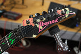 Ibanez Electric Guitar Steve Vai JEM77FP Floral Pattern 1989 mit Di Marzio PAF Pro PUs in Pink