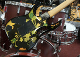 Ibanez Electric Guitar Steve Vai JEM77FP Floral Pattern 1989 mit Di Marzio PAF Pro PUs in Pink