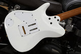 Ibanez Electric Guitar LB1-WH Prestige Signature Lari Basilio White inkl. Originalkoffer