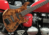 Ibanez E-Bass 5-String MDM1605-NML Natural Mocha Low Gloss, inkl. Gigbag