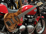 Ibanez E-Bass 5-String MDM1605-NML Natural Mocha Low Gloss, inkl. Gigbag