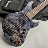 Ibanez E-Bass 5-String MDM1605-DTW Deep Twilight inkl. Gigbag