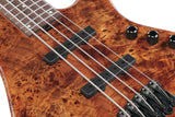 Ibanez E-Bass 5-String MDM1605-NML Natural Mocha Low Gloss, inkl. Gigbag