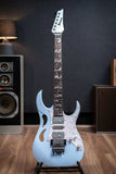 Ibanez Electric Guitar PIA3761C-BLP Blue Powder Steve Vai Signature Edition, inklusive Hartschalenkoffer