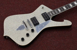 Ibanez Electric Guitar PS60-SSL Paul Stanley (KISS) Silver Sparkle inklusive Schutzhülle