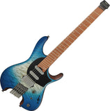 Ibanez Electric Guitar QX54QM-BSM Blue Sphere Burst Matte, inkl. Gigbag