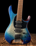 Ibanez Electric Guitar QX54QM-BSM Blue Sphere Burst Matte, inkl. Gigbag