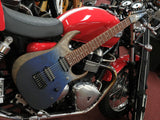 Ibanez Electric Guitar Premium 7-String RG7521PB-DSF in Deep Seafloor Fade Flat, inkl. Gigbag