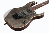 Ibanez Electric Guitar RG8620AH-BQZ J. Custom Prestige in Black Quartz, inkl. Hartschalenkoffer