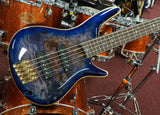 Ibanez E-Bass 5-String Soundgear Premium SR2605-CBB Cerulean Blue Burst, Nordstrand Pickups, aktive Elektronik