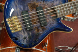 Ibanez E-Bass 5-String Soundgear Premium SR2605-CBB Cerulean Blue Burst, Nordstrand Pickups, aktive Elektronik