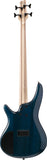 Ibanez Soundgear SR400EQM-SCB Stained Cosmic Blue Starburst, 4-String E-Bass, aktive Elektronik