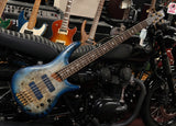 Ibanez E-Bass 5-String Soundgear SR6605-GFB Prestige in Ghost Fleet Blue Burst, aktive Topelektronik, Nordstrand Pickups