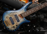 Ibanez E-Bass 5-String Soundgear SR6605-GFB Prestige in Ghost Fleet Blue Burst, aktive Topelektronik, Nordstrand Pickups