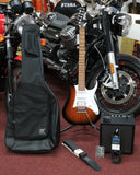 Ibanez E-Gitarren Package GRG140-SB Sunburst / E-Gitarre, Verstärker, Gurt, Kabel, Stimmgerät und Gigbag
