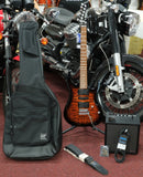 Ibanez E-Gitarren Package GRX70QA-SB Sunburst / E-Gitarre, Verstärker, Gurt, Kabel, Stimmgerät und Gigbag