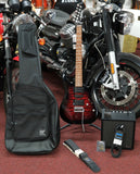 Ibanez E-Gitarren Package GRX70QA-TRB Transparent Red Burst / E-Gitarre, Verstärker, Gurt, Kabel, Stimmgerät und Gigbag