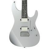 Ibanez Electric Guitar TOD10 Tim Henson Signature in Classic Silver, inkl. Gigbag