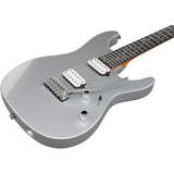 Ibanez Electric Guitar TOD10 Tim Henson Signature in Classic Silver, inkl. Gigbag