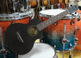 Ibanez Ukulele Concert UEW12E-BIF Black Ice Flat mit Pickup (Tonabnehmer)