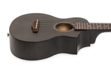 Ibanez Ukulele Concert UEW12E-BIF Black Ice Flat mit Pickup (Tonabnehmer)