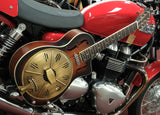 Johnson Resonator Gitarre JR 896CE-SB mit Lipstick Pickup, inkl. Deluxe Gigbag