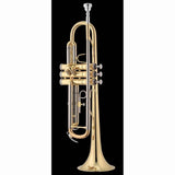 Jupiter Trompete JTR701Q, CHF 519.--, Bb-Stimmung, goldfarbig hochglanz lackiert, inkl. Deluxe Softcase