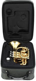 Jupiter Bb Trompete im Kleinformat JTR710 (Taschentrompete), Goldmessing lackiert, inkl. Softcase