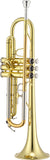 Jupiter Trompete JTR-500, CHF 469.--, Bb-Stimmung, Gold lackiert, inkl. Deluxe Softcase