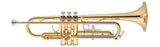 Jupiter Trompete JTR-500, CHF 469.--, Bb-Stimmung, Gold lackiert, inkl. Deluxe Softcase