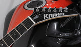 Kramer Electric Guitar Vanguard Charlie Parra in Candy Apple Red inkl. Original-Gigbag