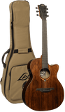 LÂG Acoustic Guitar Sauvage ACE inkl. Gigbag - Steelstring Grand Auditorium