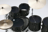 Tama Drumset Starclassic Performer Starclassic Performer Limited Edition in Flat Black / MBS52AZMBS-FBK und MBSS65MB-FBK