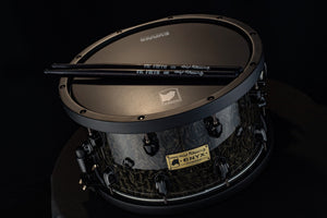 Mapex Snare Drum Black Panther 14"x8" ONYX Ralph Peterson Signature Limited Edition, Wood Shell (Ahorn Kessel)