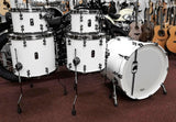 Mapex Drumset Black Panther Design Lab, Padouk/Maple Shellset 5-teilig, White Satin Finish