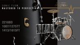 Mapex Black Panther Design Lab "Equinox" Drumset  Shellset 5-teilig, Satin Finish Black, ohne Snaredrum, ohne Hardware, ohne Cymbals