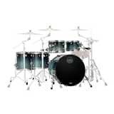 Mapex Drumset SR628XU Saturn Studioease Shellset 5-teilig, Teal Blue Fade, ohne Snaredrum, ohne Hardware, ohne Cymbals