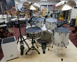 Mapex Drumset Saturn SR504X - Shellset 4-teilig in Satin White