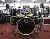 Mapex Drumset VE5044FT Venus Fusion Set, Black Galaxy Sparkle mit Hardwaresatz, ohne Cymbals