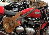 Marleaux Votan XS 5-String Premium Myrtle Burl Top Natural, inkl. Softcase