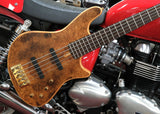 Marleaux Votan XS 5-String Premium Myrtle Burl Top Natural, inkl. Softcase