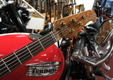 Marleaux Votan XS 5-String Premium Myrtle Burl Top Natural, inkl. Softcase