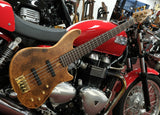 Marleaux Votan XS 5-String Premium Myrtle Burl Top Natural, inkl. Softcase