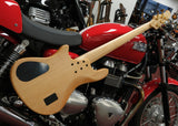 Marleaux Votan XS 5-String Premium Myrtle Burl Top Natural, inkl. Softcase